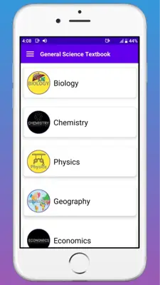 General Science Textbook android App screenshot 0